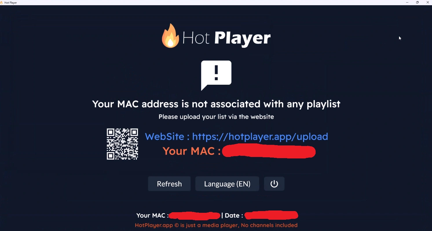 HOT IPTV Mac Address